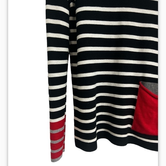 Renuar Striped Knit Sweater - Picture 2 of 5